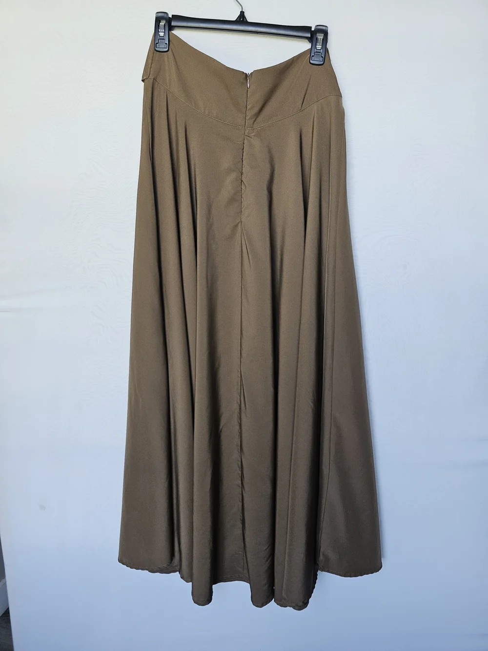 SHEIN Chic Coffee/Brown Maxi Skirt with Waist Tie - Size XL